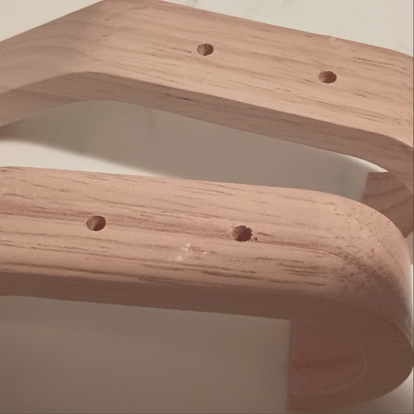 Modern Wooden Coat Hooks Wall Hooks, Set of 4 - Picture 5 of 6